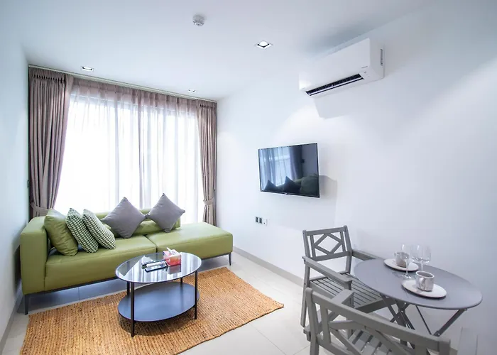 Apartament Rose Apple Pool View 1 Bedroom With Greenery And Gym - Heart Of 3rd Floor