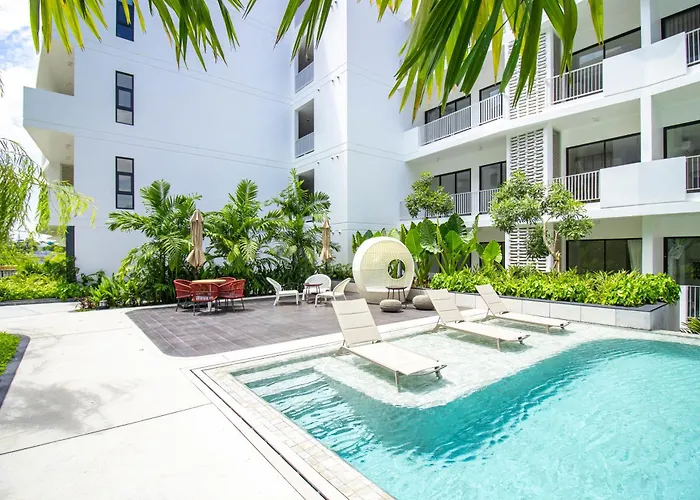 Apartament Rose Apple Pool View 1 Bedroom With Greenery And Gym - Heart Of 3rd Floor Siem Reap