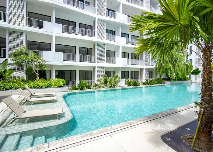 Apartament Rose Apple Pool View 1 Bedroom With Greenery And Gym - Heart Of 3rd Floor Siem Reap